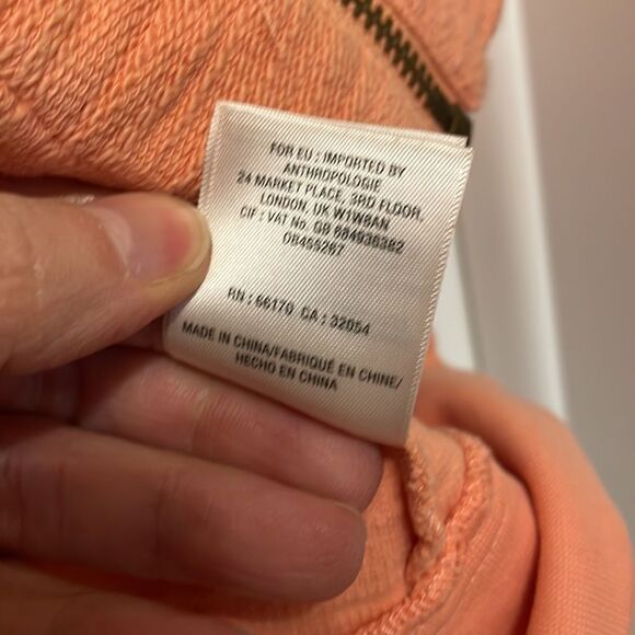 Anthropologie Saturday Sunday Coral Quinn Full Zip Jacket - Picture 8 of 11